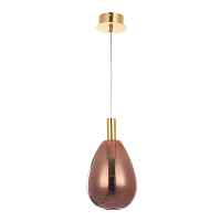 Подвесной светодиодный светильник Crystal Lux Gaudi SP4W Led Copper - цена и фото