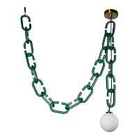 Подвесной Светильник Chain 10128C Green - цена и фото Подвесной Светильник Chain 10128C Green - цена и фото