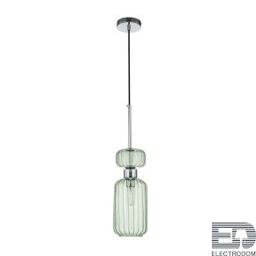 Подвесной светильник Escada Gloss 1141/1S Chrome/Green - цена и фото