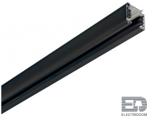 Шинопровод трехфазный Ideal Lux Link Trimless Profile 2000 Mm Bk On-Off 187983 - цена и фото