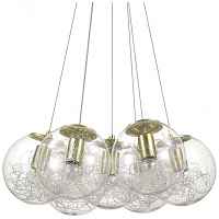 Подвесная люстра Ideal Lux Mapa Sat SP7 Ottone 176000 - цена и фото Подвесная люстра Ideal Lux Mapa Sat SP7 Ottone 176000 - цена и фото