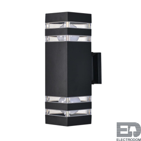 Уличный настенный светильник Arte Lamp Heather A4413AL-2BK - цена и фото