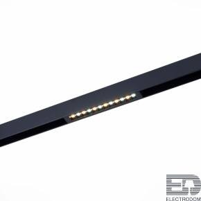 ST655.446.09 Трековый светильник Черный LED 1*9W 4000K 700Lm Ra>90 24 IP20 L220xW25xH41 220V - цена и фото