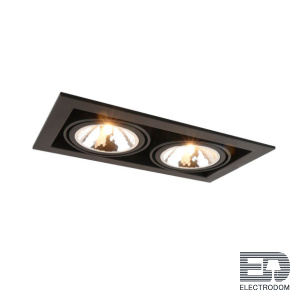 Точечный светильник Cardani Semplice A5949PL-2BK - цена и фото