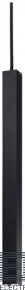 Подвесной светодиодный светильник Ideal Lux Ultrathin D040 Square Nero 194202 - цена и фото