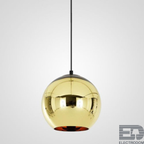Подвесной светильник Copper Shade Gold D20 ImperiumLoft - цена и фото