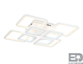Потолочный светильник с пультом FA4423/4+4 WH ACRYLICA Original 150W - цена и фото