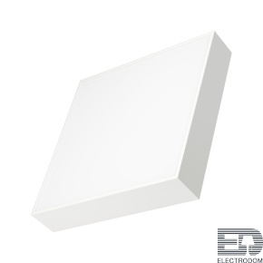 Светильник накладной SP-QUADRO-S350x350-30W Warm3000 (WH, 120 deg, 230V) (Arlight, IP40 Металл, 3 года) - цена и фото