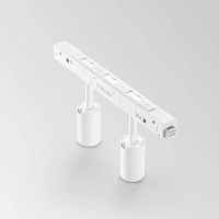 Магнитный трековый светильник Ideal Lux EGO TRACK DOUBLE 05W 3000K ON-OFF WH 282947 - цена и фото