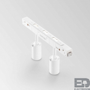 Магнитный трековый светильник Ideal Lux EGO TRACK DOUBLE 05W 3000K ON-OFF WH 282947 - цена и фото