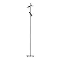 SL6210.405.02 Светильник напольный ST-Luce Черный/Черный, Золотистый LED 2*3W 3000K - цена и фото