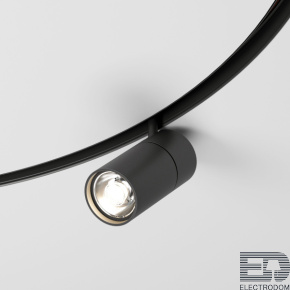 Slim Magnetic Трековый светильник для радиусного шинопровода 20W 4200K Comfi чёрный Ø 1200мм Elektrostandard 85190/01 - цена и фото