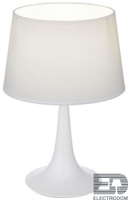 Настольная лампа Ideal Lux London TL1 Small Bianco 110530 - цена и фото