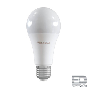 Лампа светодиодная Voltega E27 15W 4000K матовая VG2-A60E27cold15W 7157 - цена и фото