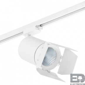 Светильник трековый с однофазным адаптером Lightstar CANNO LED 35W C326296 - цена и фото