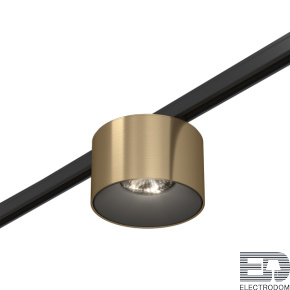 ST669.346.05 Магнитный трековый светильник Латунь LED 1*5W 4000K 350Lm Ra>90 36° IP20 D60xH38 24V - цена и фото