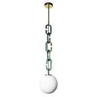 Подвесной Светильник Chain 10128P Green - цена и фото