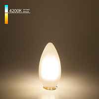 Светодиодная лампа Свеча 7W 4200K E14 (C35 белый матовый) BLE1410 - цена и фото