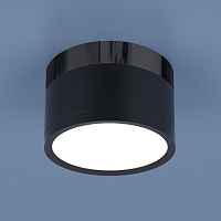 Потолочный светодиодный светильник Elektrostandart DLR029 10W 4200K черный матовый/черный хром - цена и фото