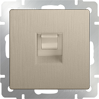 Werkel Розетка Ethernet RJ-45 (шампань рифленый) / W1181010 Werkel Розетка Ethernet RJ-45 (шампань рифленый) / W1181010
