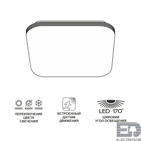Потолочный светодиодный светильник Citilux Симпла CL714K24SV - цена и фото