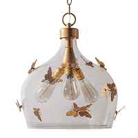Подвесной светильник Gold Butterfly 3 Loft Concept 40.1100