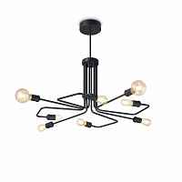 Потолочная люстра Ideal Lux TRIUMPH SP8 NERO 242347 - цена и фото Потолочная люстра Ideal Lux TRIUMPH SP8 NERO 242347 - цена и фото