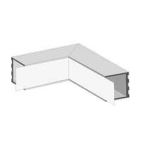 Угол PLS-LOCK-H25-L90N внутренний (с экраном MAT-L) Arlight 026135 - цена и фото