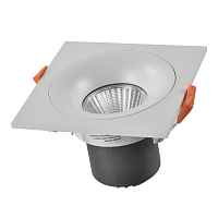 ST259.538.10 Встраиваемый светильник Белый LED 1*10W 3000K 700Lm Ra>90 60° IP44 L100xW100xH66 85-265V - цена и фото