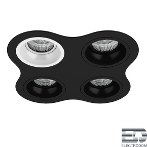Комплект из светильников и рамки Lightstar Domino D64706070707 - цена и фото