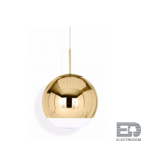 Подвесной светильник Mirror Ball Gold TomD in 2003 D20 ImperiumLoft - цена и фото