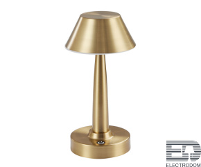 Kink Light 07064-B,20 Настольная лампа димм. Снорк бронза - цена и фото