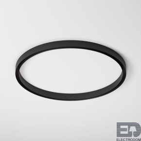 Slim Magnetic Накладной радиусный шинопровод черный ⌀ 800мм Elektrostandard 85160/00 - цена и фото