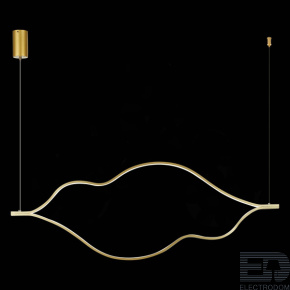 Светильник подвесной ST-Luce Золотистый/Белый LED 1*65W 4000K SL6106.203.65 - цена и фото