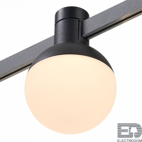 ST815.446.05 Магнитный трековый светильник FARM Черный LED 1*5W 4000K 78Lm Ra90 120 IP20 D75xH109 2 - цена и фото