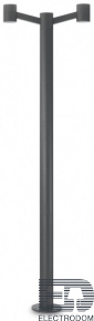 Садово-парковый светильник Ideal Lux Clio MPT2 Antracite 249490 - цена и фото