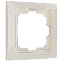 Werkel Рамка на 1 пост (слоновая кость, Basic) / W0012003 Werkel Рамка на 1 пост (слоновая кость, Basic) / W0012003