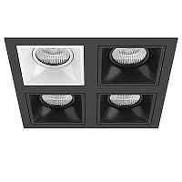 Комплект из светильников и рамки Lightstar Domino D54706070707 - цена и фото