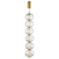 Подвесной светодиодный светильник Arti Lampadari Candels L 1.P7 G - цена и фото