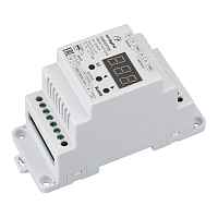 Конвертер SMART-K37-DMX (12-24V, SPI, DIN, 2.4G) (Arlight, Металл) - цена и фото