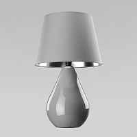 TK Lighting Настольная лампа с абажуром 5455 Lacrima Gray - цена и фото TK Lighting Настольная лампа с абажуром 5455 Lacrima Gray - цена и фото