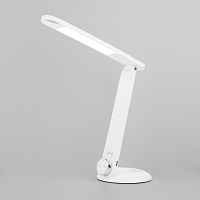 Светодиодная настольная лампа с беспроводной зарядкой Eurosvet Action 80428/1 белый - цена и фото