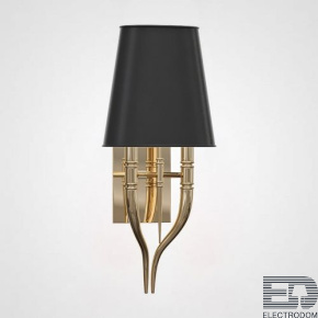 Настенный светильник Crystal Light Brunilde Ipe Cavalli H52 Gold/Black ImperiumLoft - цена и фото