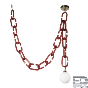 Подвесной Светильник Chain 10128C Red - цена и фото