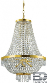 Подвесная люстра Ideal Lux Caesar SP12 Oro 114743 - цена и фото