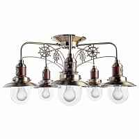 Потолочная люстра Arte Lamp sailor A4524PL-5AB