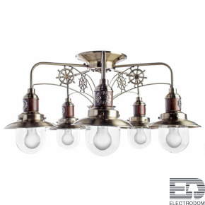 Потолочная люстра Arte Lamp sailor A4524PL-5AB - цена и фото
