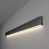 Настенный светодиодный светильник Elektrostandart 101-100-30-103 4200К черная шагрень - цена и фото
