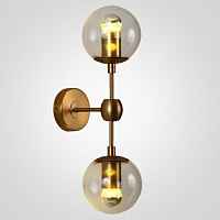 Бра Modo Sconce 2 Globes Gold ImperiumLoft - цена и фото