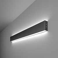 Настенный светодиодный светильник Elektrostandart 101-100-40-78 6500К черная шагрень - цена и фото
